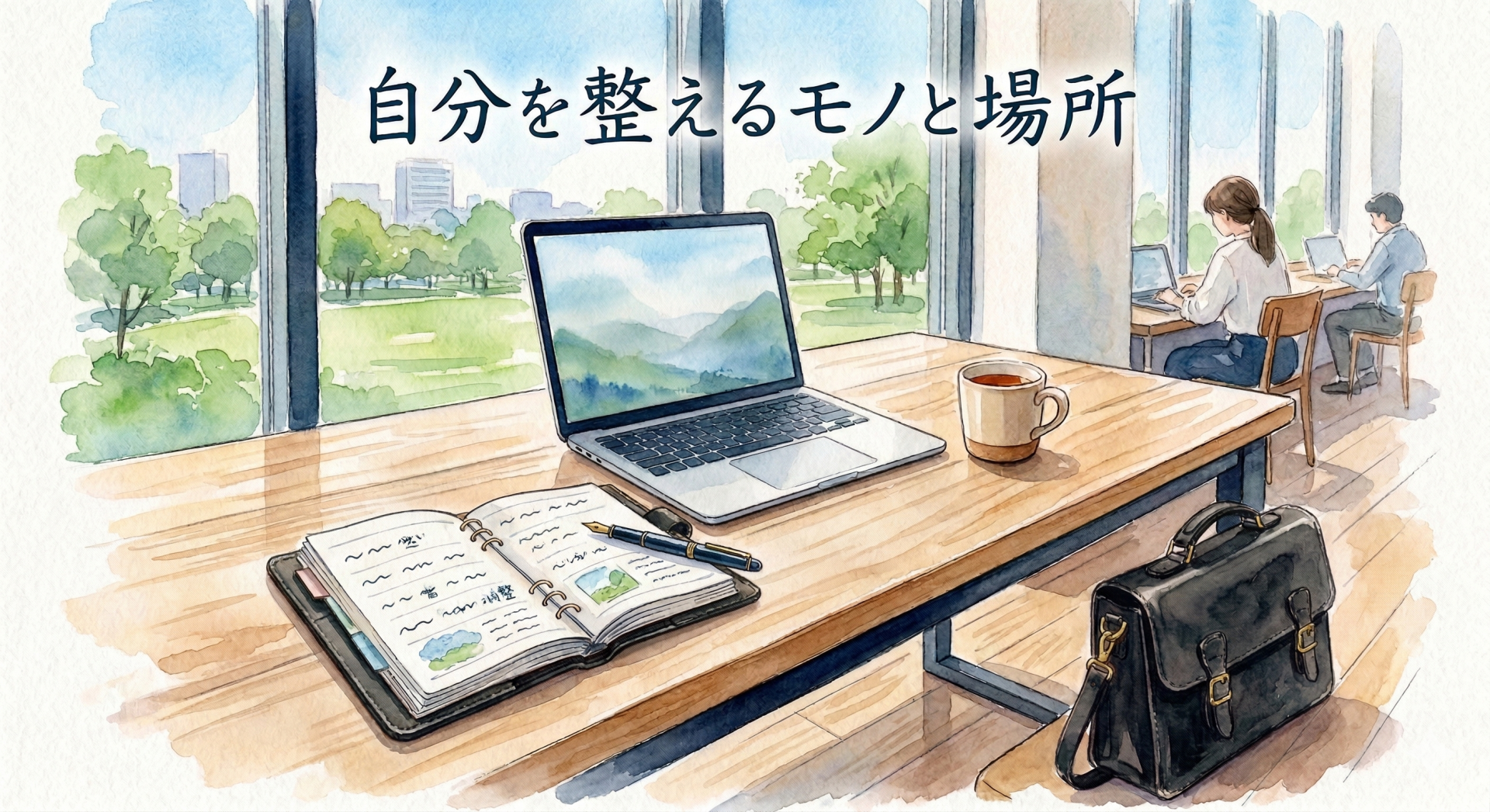 自分を整えるモノと場所